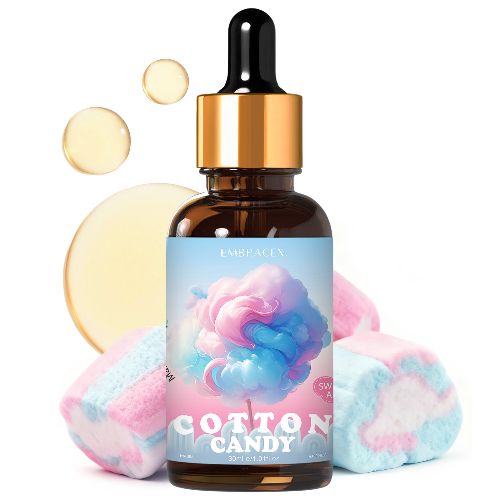 Candle Supplies Fragrance Oil - Aceite Esencial de Algodón de Azúcar
