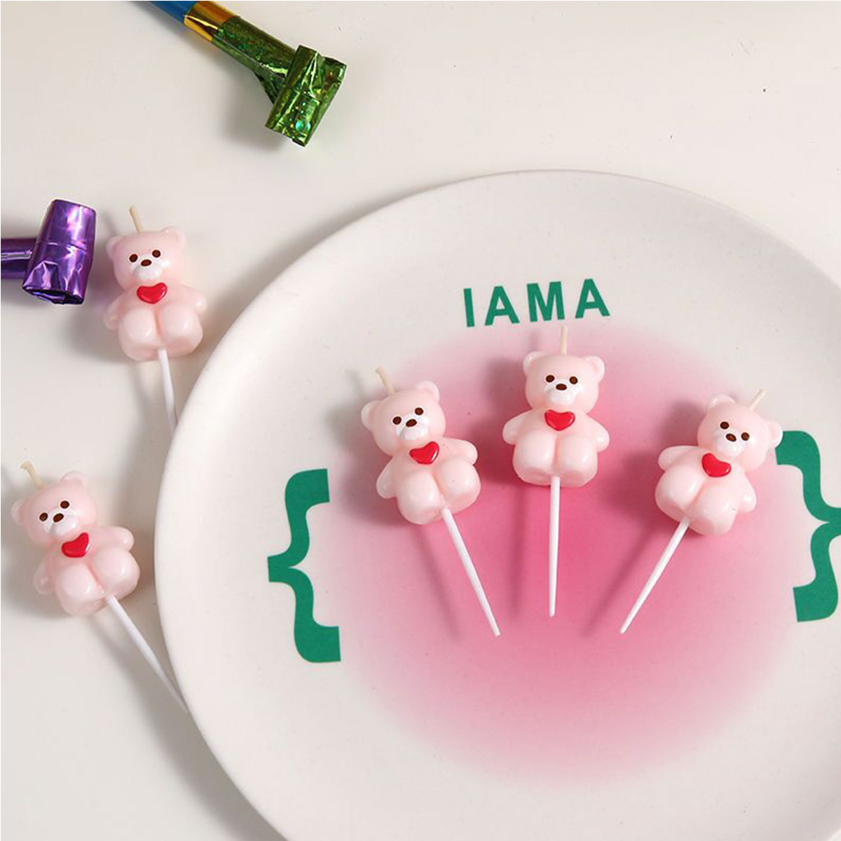 Candle Supplies Kit - Juego de velas de oso de