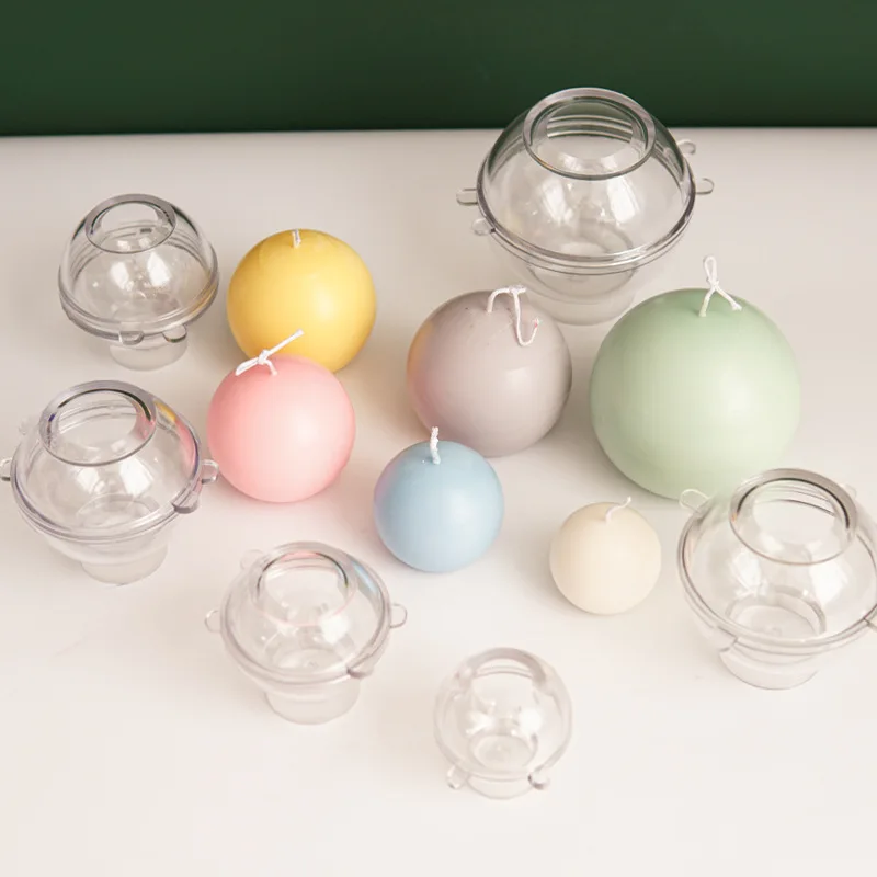 Candle Supplies Kit - Molde de plástico para velas esféricas