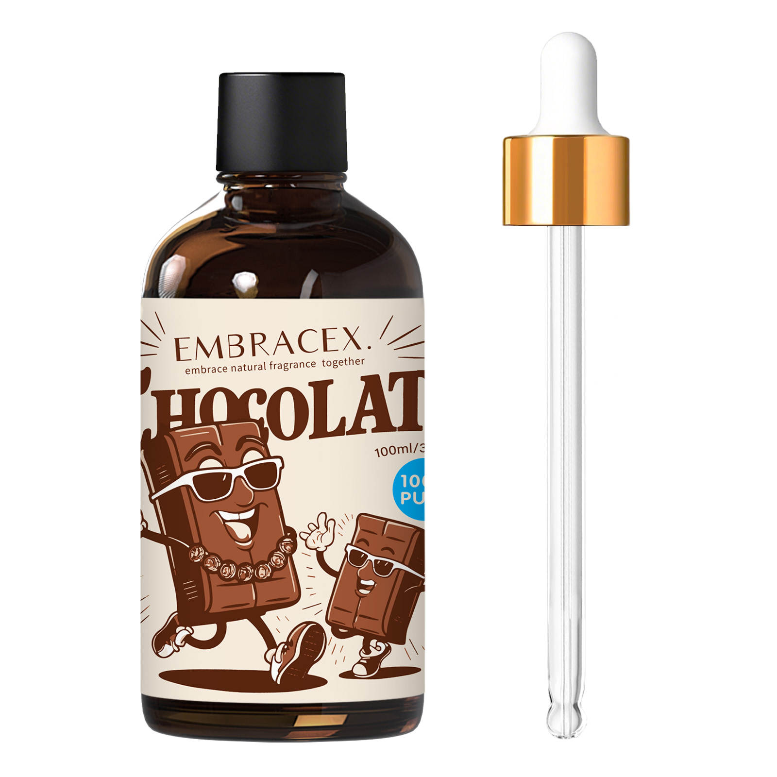 Candle Supplies Fragrance Oil - Aceite esencial de chocolate de 100ml