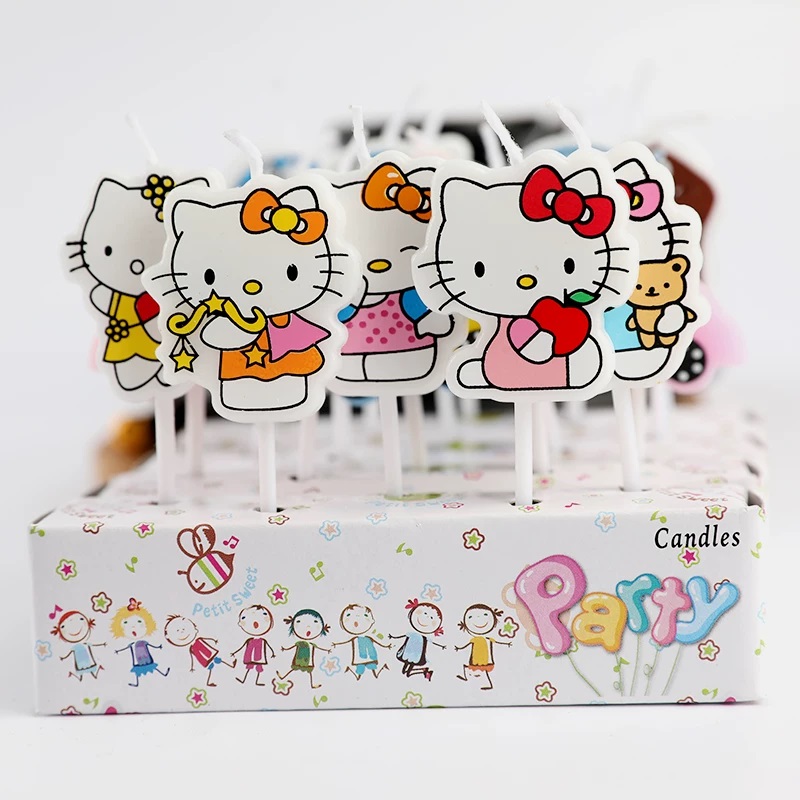 Juego de 5 Velas Kawaii HelloK - Candle Supplies Kit reseña y precio