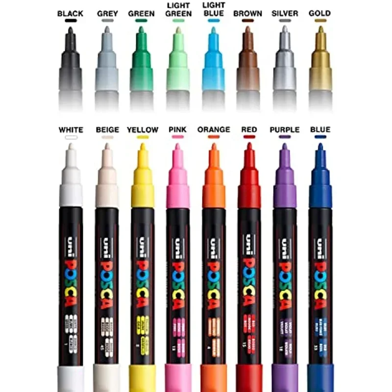 Uni Posca-Juego de marcadores  - Copic Marker Classic reseña y precio