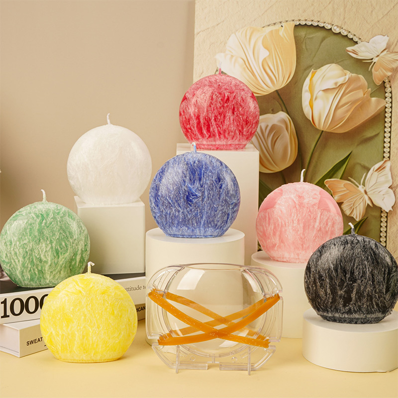 Molde de vela esférico oblate, - Candle Supplies Kit reseña y precio