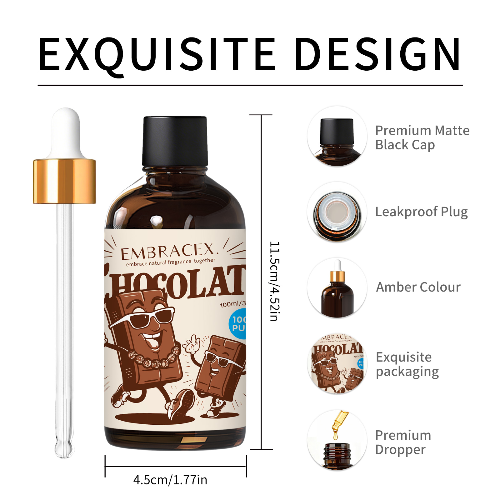 Aceite esencial de chocolate d - Candle Supplies Fragrance Oil reseña y precio
